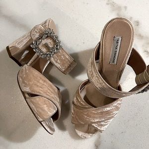 Pastel pink heels size: 36 good condition